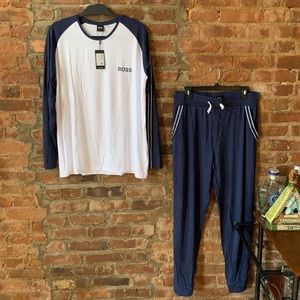 Large Hugo Boss pajama set. Never worn. Extremely comfortable & very soft